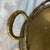 Brass Faux Bamboo Handled Serving Drinks Trays 1950s - Pair For Sale In Chicago - Image 6 of 8