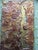 Iridescent Impasto Vintage Original Abstract Expressionist 16” Painting Wear Cracks For Sale - Image 6 of 6
