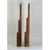 Mid-Century Modern Vintage Mid 20th Century Wooden Floor Sculpture of Two Towering Wooden Graduating Planks For Sale - Image 3 of 9