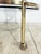 Vintage French Brass Serving Bar Cart, 1960s For Sale - Image 17 of 18