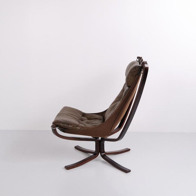 Falcon Lounge Chair by Sigurd Ressell for Vatne Møbler, Norway, 1970s For Sale - Image 13 of 16