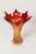 Orange and Red Murano Glass Vase from Fratelli Toso, 1960s For Sale - Image 14 of 15