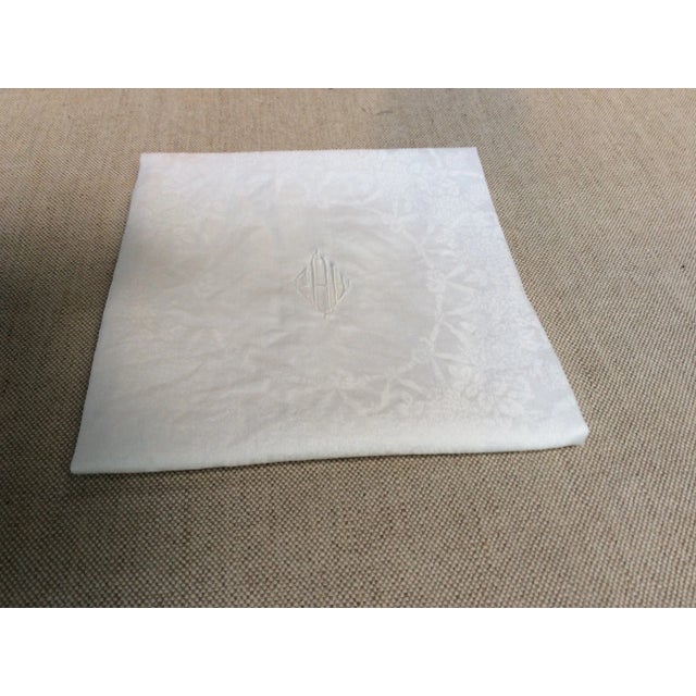 Textile Antique French Linen Napkins - Set of 6 For Sale - Image 7 of 12