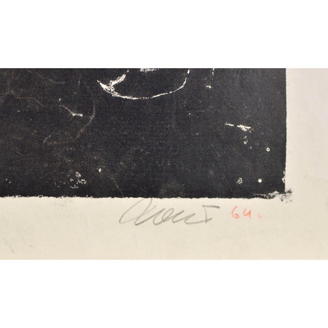 Albert Goltjakov, Nude Act, 1964, Monotype For Sale - Image 3 of 5