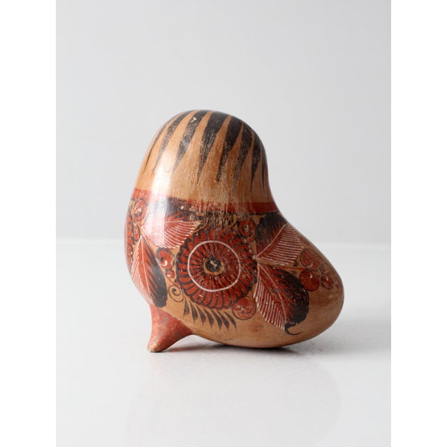 Mid-Century Mexican Tonala Bird For Sale - Image 12 of 13