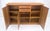 Solid Teak Danish Mid Century Modern 45" Tall 3 Door Compartment Credenza MINT For Sale - Image 10 of 15