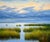 Original oil on canvas by Eric Son. Bring the peaceful beauty of the coast into your home with this original marsh...