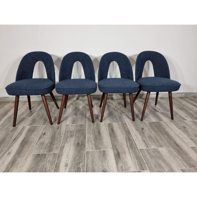 Dining Chairs by Antonin Suman, 1960s, Set of 4 For Sale - Image 9 of 11