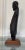 Antique Spanish Revival Santos Religious Relic Solid Wood Tabletop Figure For Sale - Image 4 of 12