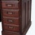 Arts & Crafts Quarter Sawn Oak Paneled Roll Top Desk With Full Interior C1910 For Sale - Image 4 of 16