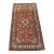 Red Persian Karaja Medallion Hand-Knotted Wool Rug - 4'0" X 7'2" For Sale