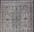 Measures: 7'0 x 9'9 Antique Persian Tabriz Rug in Soft Blue and Taupe with All-Over Design 7'0 x 9'9. Keivan Woven Arts/...
