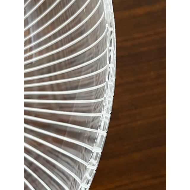 Art Deco Orrefors Artists Gallery Henning Koppel Majestic Signed Bowl, 1985 For Sale - Image 3 of 7