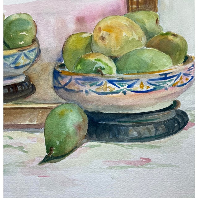 Original 13 x 20 painting on heavy paper unsigned unframed ( light pencil line for cropping to 11 x 17