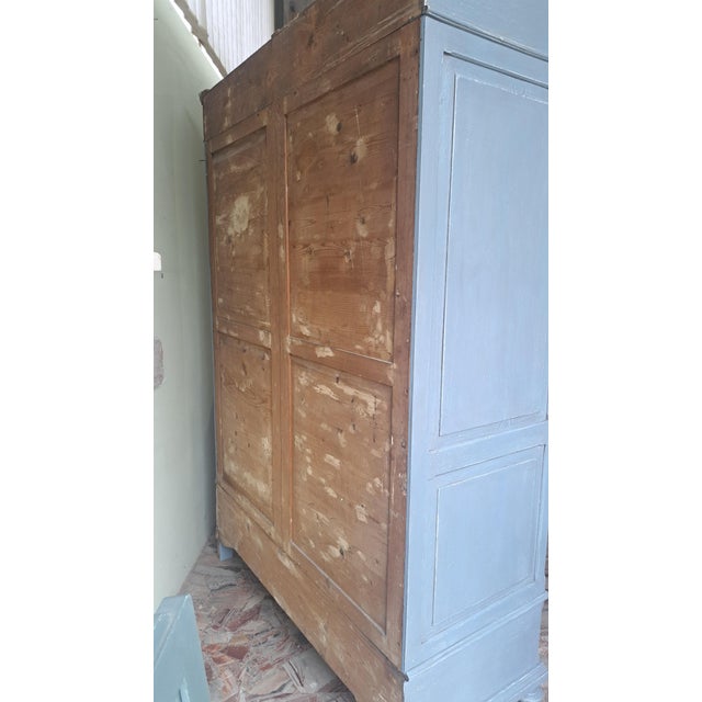Antique Tuscan Fir Wardrobe, 1890s For Sale - Image 5 of 10