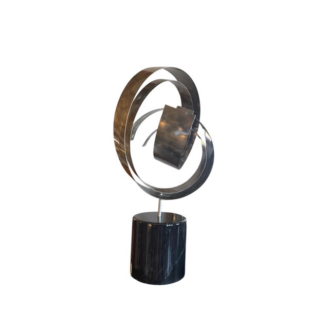 Mid-Century Modern Late 20th Century Ribbon Sculpture For Sale - Image 3 of 7