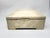 Wood Vintage Tessellated Stone and Brass Box For Sale - Image 7 of 9