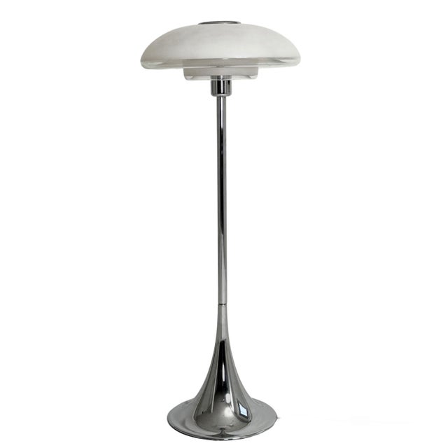 Glass Europa Floor Lamp by Verner Panton for Louis Poulsen, 1970s For Sale - Image 10 of 10