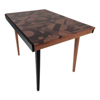 Vintage Dining Table in Ash, 1970s For Sale