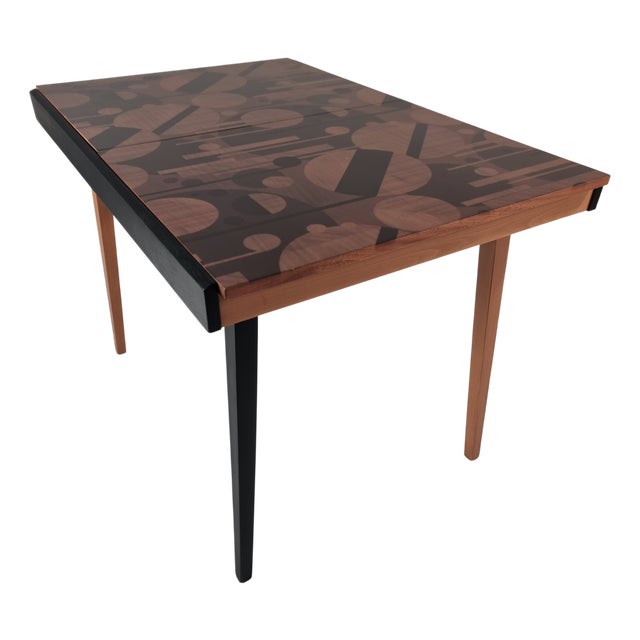 Vintage Dining Table in Ash, 1970s For Sale