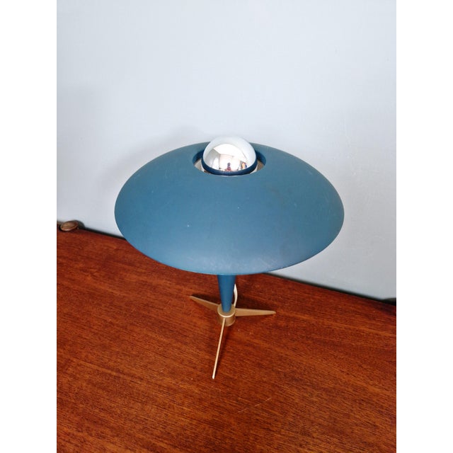 Vintage Bijou Tripod Lamp by Louis Kalff for Philips, 1950s For Sale - Image 9 of 18