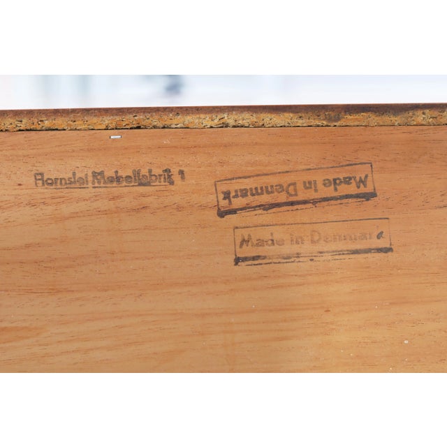 Mid-Century Modern Teak Tambour Door Credenza by Hornslet Mobelfabrik For Sale - Image 12 of 12