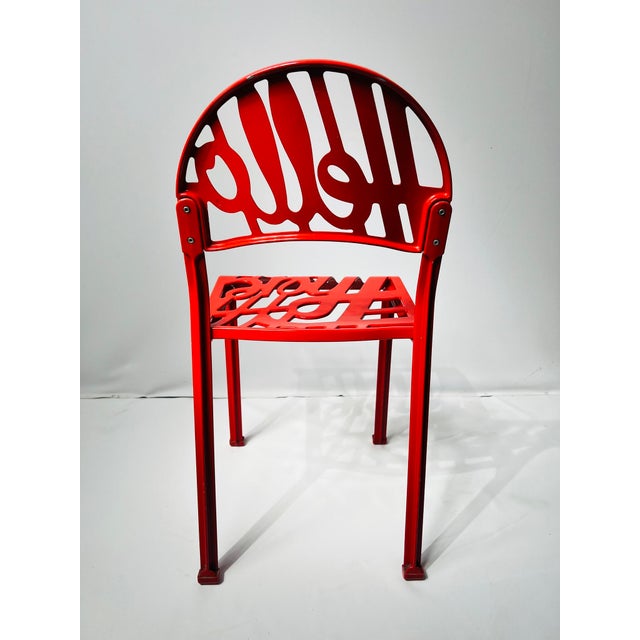 Hello There Chair in Red by Jeremy Harvey for Artifort, 2005 For Sale - Image 3 of 11