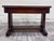 This is a stunning antique Mission oak library table, console, or hall table dating to the early 1900s. Features a richly...