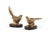 This beautifully detailed pair of birds is the optimum choice for a bird or nature lover. The solid cast brass with an...