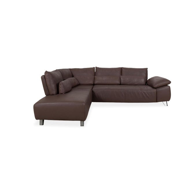 Brown MR680 Corner Sofa in Brown Leather from Musterring For Sale - Image 8 of 12
