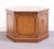 Wood Altavista Lane Walnut Mediterranean Inspired Traditional 26" Hexagonal Accent Storage End Table For Sale - Image 7 of 8