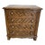Scarborough House by Maitland-Smith Attributed Bedside Table With Basketweave Pattern For Sale