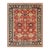 2'6"x12 Kira Zinnia Rust Floral Traditional Hand Knotted Wool Carpet Rug For Sale