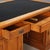 Oak Desk with Leather Top For Sale - Image 3 of 11