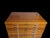 Wood Vintage Mayline Stackable Wood Flat File Cabinets Four Sections With Original Base & Top. For Sale - Image 7 of 12
