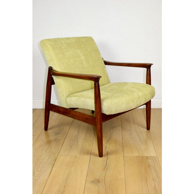 GFM-64 Lounge Chair in Yellow Lemon by Edmund Homa, 1970s For Sale - Image 13 of 13
