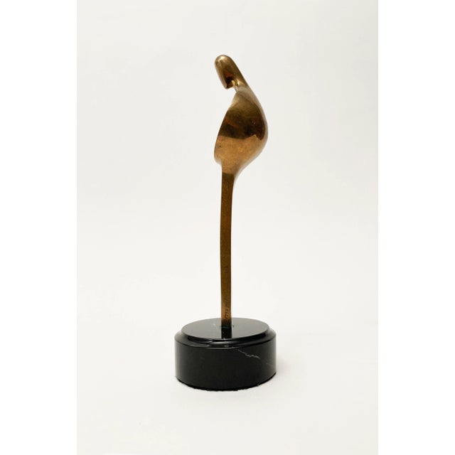 20th Century Brass Sculpture Sisters of Mercy Unending Circle With Inset Flower For Sale In Louisville - Image 6 of 12