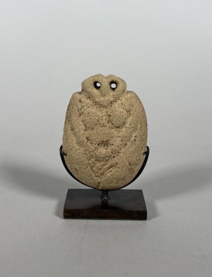 Bell-shaped idol with eyes, Tell Brak Archaeology, 4th millennium BC