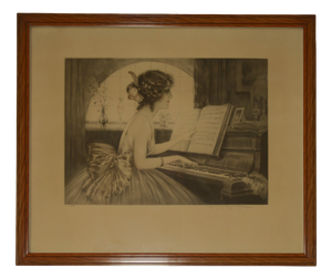 Millière Maurice, Artist's Proof, 1930s, Lithograph, Framed