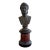 Grand Tour Style Classical Bust on Marble Base, Neoclassical Italian Figure For Sale