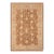 Classic Ziegler Brown Beige Hand-Knotted Wool Rug - 8'0'' X 9'10'' For Sale