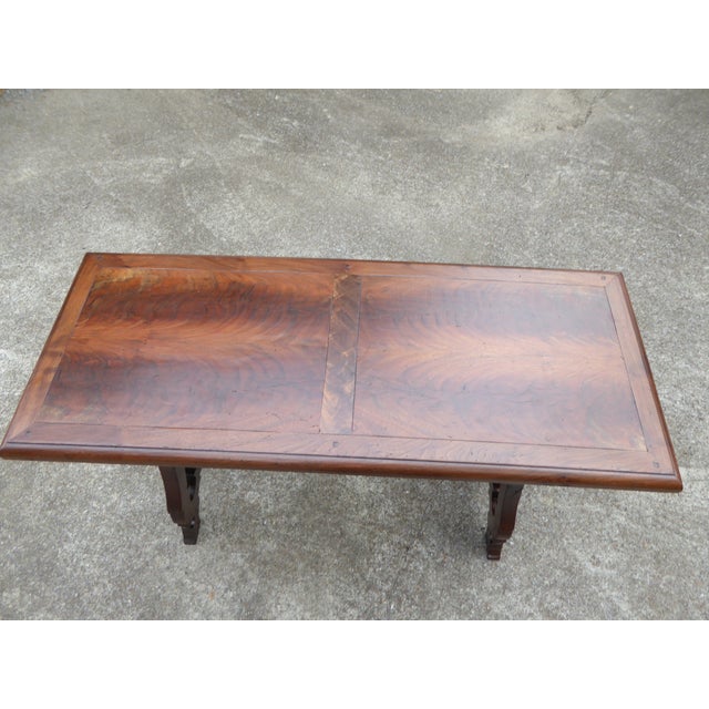 1960s Early Console in European Walnut / Spanish For Sale - Image 4 of 10