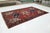 Persian Hand-Knotted Shiraz Wool Rug in Red With Floral Design For Sale - Image 3 of 8
