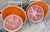Pink Set of Four Melon & Citrus Majolica Style Trompe L’Oleil Bowls For Sale - Image 8 of 11