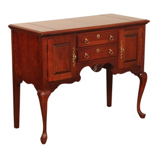 Pennsylvania House Queen Anne Style Cherry Flip Top Server For Sale