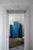 Green teal blue screen by Mentemano Dimensions: W 196 x D 28 x H 181 cm Materials: Green teal blue, grey print, black...