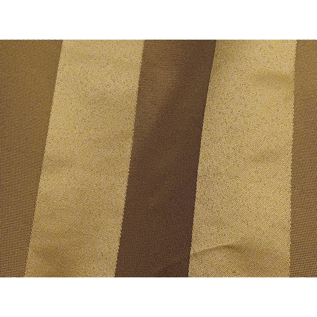 Maximum discount already applied. Gorgeous fabric from top designer house.,Tone on Tone stripe with silky sheem.