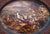 Large Hand-Painted Wall Charger Plate Depicting Roman Battle with Semi Nude Sabine Woman, 1866 For Sale - Image 16 of 18