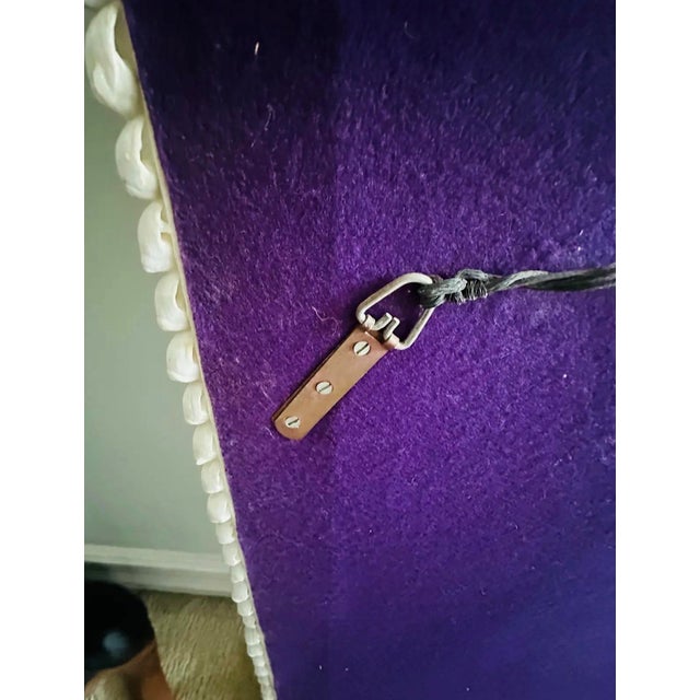 Hollywood Regency 1970s Miami Beach Monumental Coastal Seashell Mirror For Sale - Image 4 of 10