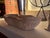 Brown Vintage Hand-Carved Wood Dough Bowl with Scalloped Edge For Sale - Image 8 of 12